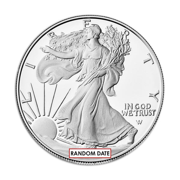 Proof Silver American Eagle case
