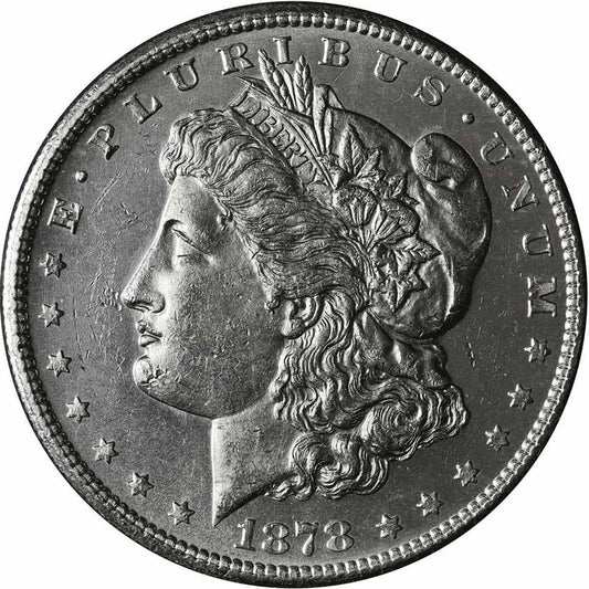 1878 Morgan Silver Dollar Cull front