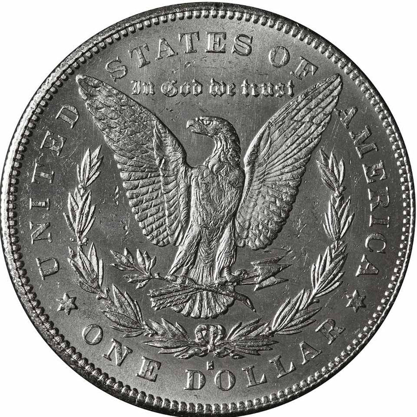 1878 Morgan Silver Dollar Cull reverse