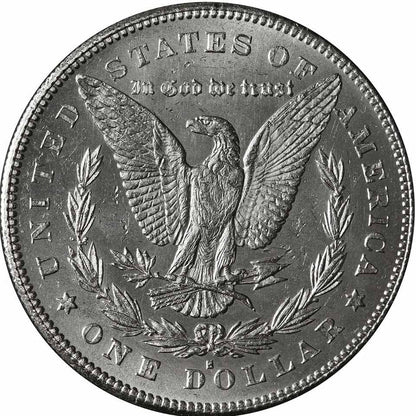 1878 Morgan Silver Dollar Cull reverse