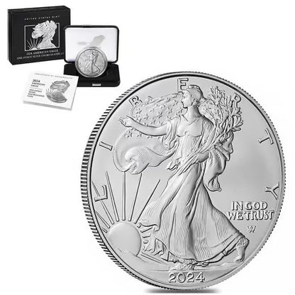 2024 1 oz Silver American Eagle front