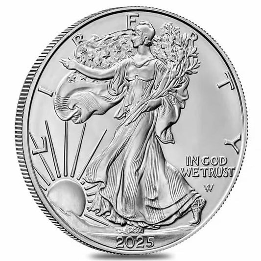2025 1 oz Silver American Eagle front