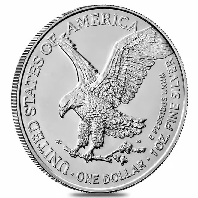 2026 1 oz Silver American Eagle reverse