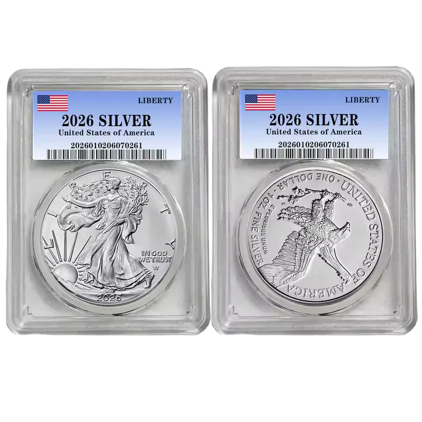 2026 1 oz Silver American Eagle detail