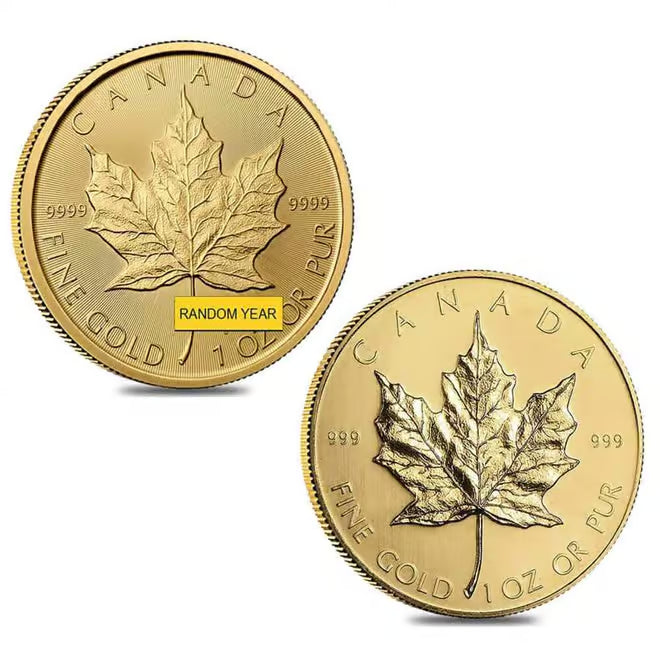 1 oz Canadian Gold Maple Leaf packaging