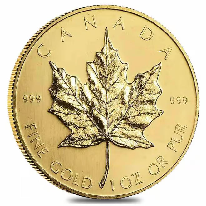 1 oz Canadian Gold Maple Leaf coin