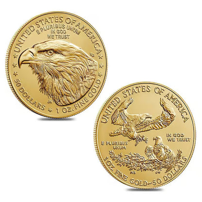 1 oz Gold American Eagle reverse