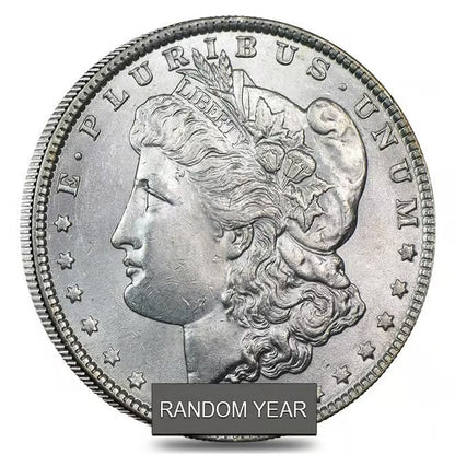 1878-1904 Morgan Silver Dollar BU front