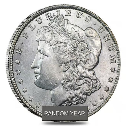1878-1904 Morgan Silver Dollar BU front