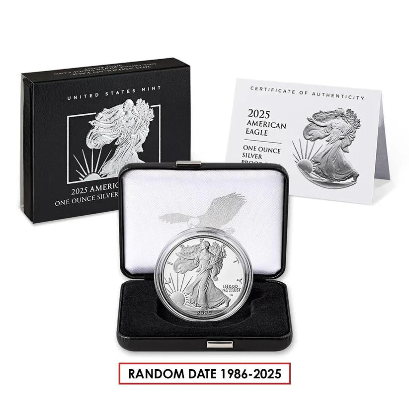 Proof Silver American Eagle front
