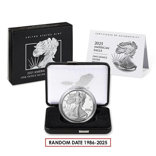 Proof Silver American Eagle front