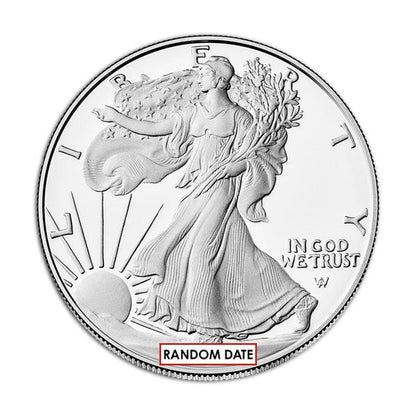Proof Silver American Eagle case